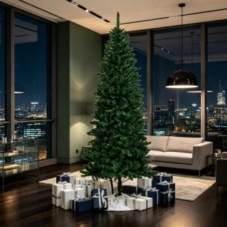 Kunstmatige Nordmann kerstboom 210 cm