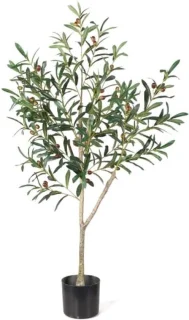 Kunstmatige olijfboom 120 cm groen
