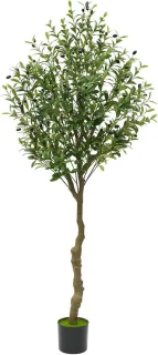 Kunstmatige olijfboom 180 cm groen