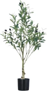 Kunstmatige olijfboom 90 cm groen