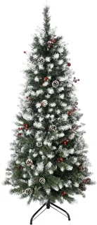 Kunstmatige sneeuwkerstboom 150 cm