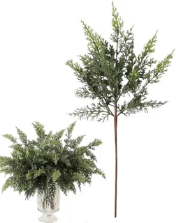 Kunstmatige takken ceder groen 45 cm