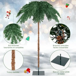 Kunstpalm Kerstboom 180 cm