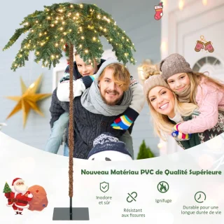 Kunstpalm Kerstboom 180 cm