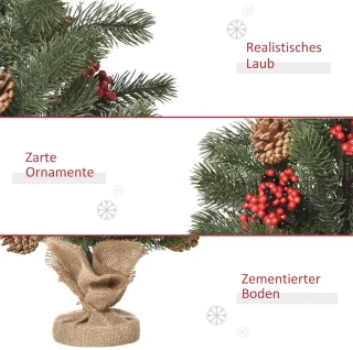 Kunstspar Kerstboom 50 cm