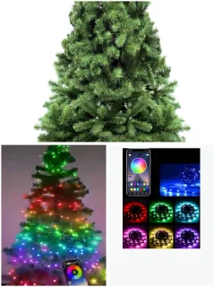 Kunststof kerstboom 180 cm Ø75 cm kant-en-klaar