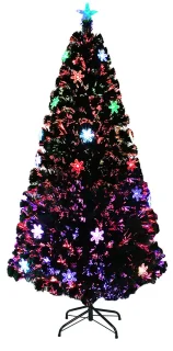 Kunststof LED Kerstboom 120 cm