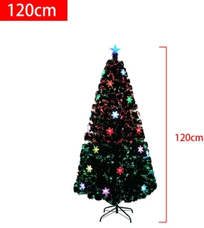 Kunststof LED Kerstboom 120 cm