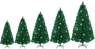 Kunststof LED Kerstboom 120 cm