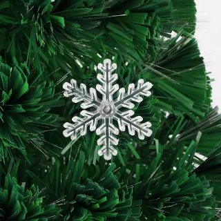 Kunststof LED Kerstboom 120 cm