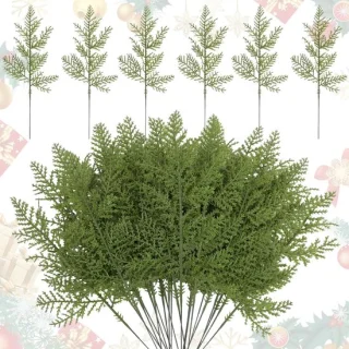 Kunsttakken denne - 50 stuks 31 cm groen