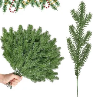 Kunsttakken kerstboom