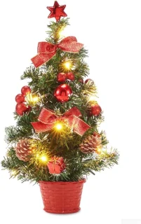 KUWUNG Mini kunstkerstboom 40 cm
