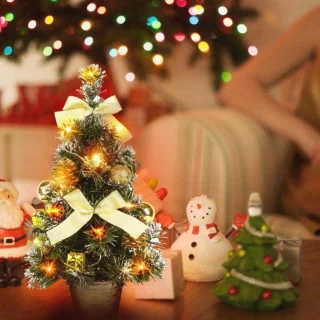 KUWUNG Mini kunstkerstboom 40 cm