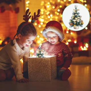 KUWUNG Mini kunstkerstboom 40 cm