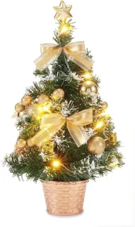 KUWUNG Mini kunstkerstboom 40 cm