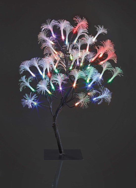 LED Boom Glazenvezel 45 cm Kleurrijk Binnen