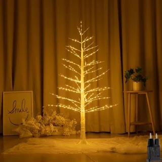 Led decoratieboom kunstboom 180 cm warm wit