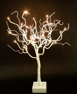 LED decoratieve boom met houten basis