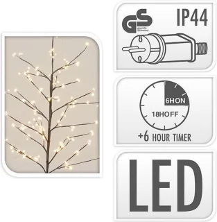 LED Kerstboom 120 cm