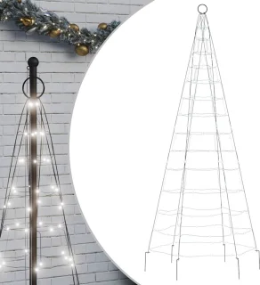 LED kunstkerstboom 180 cm