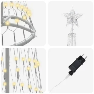 LED Kunstkerstboom 190 cm