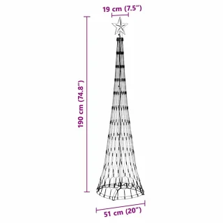 LED Kunstkerstboom 190 cm
