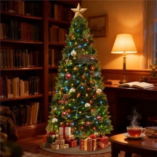 LED kunstkerstboom 210 cm