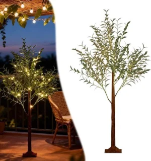 LED lichtboom 120 cm met 180 warmwitte lampjes