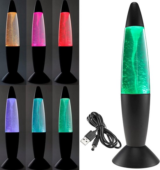 LED Tafellamp RGB 37 cm USB Batterij
