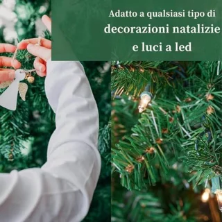 LEIVESTE Kunstkerstboom Slim 240 cm Groen