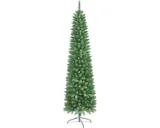LEIVESTE - Kunstkerstboom Slim 240 cm Groen