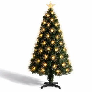 Levano kerstboom met verlichting 90 cm warm wit