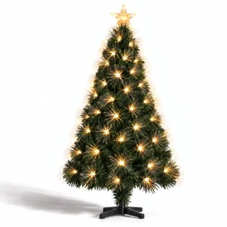 Levano kunstkerstboom met verlichting 60 cm