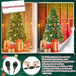 Levensecht Kunstkerstboom 180 cm