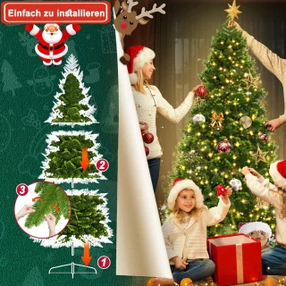 Levensecht Kunstkerstboom 180 cm