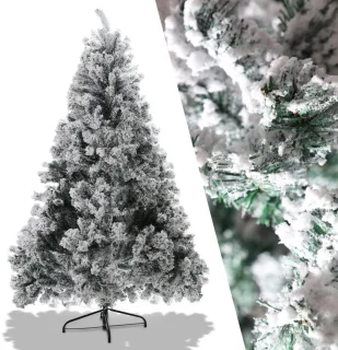 Levensechte Kerstboom 180 cm – Besneeuwd
