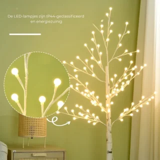Lichtboom LED-lichttak 150 cm 120 LEDs Warmwit