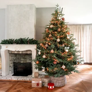 Little Grove Servische Spar kunstkerstboom H240 x Ø163 cm