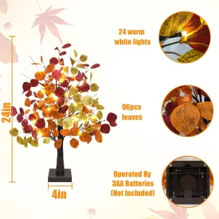 LivingDecor Kunstboom 61 cm - Decoratieve Plant