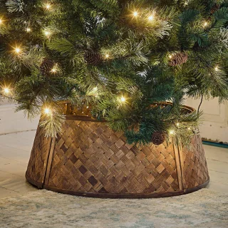LOBERON Eden kerstboomomranding bruin