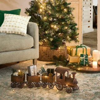 LOBERON Eden kerstboomomranding bruin