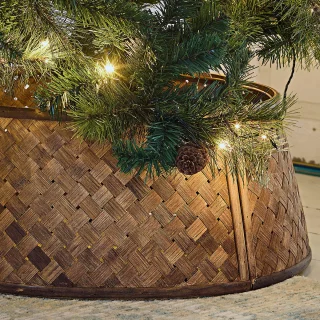 LOBERON Eden kerstboomomranding bruin