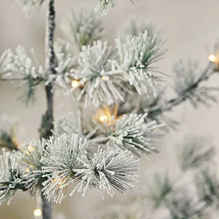 LOBERON kerstboom Falkirk groen/wit