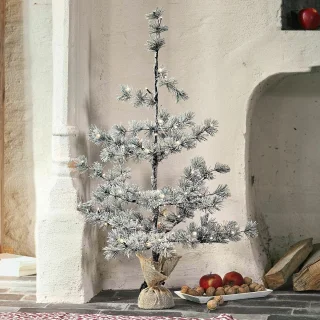 LOBERON kerstboom Falkirk groen/wit