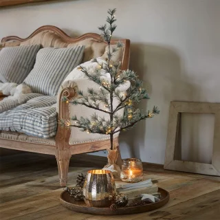 LOBERON kerstboom Falkirk groen/wit