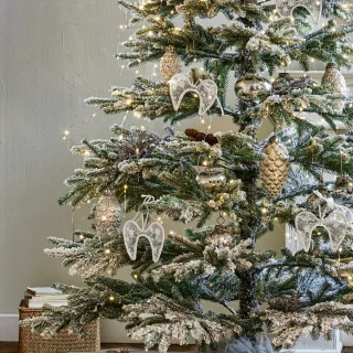 LOBERON Kerstboom Lokossa groen/wit