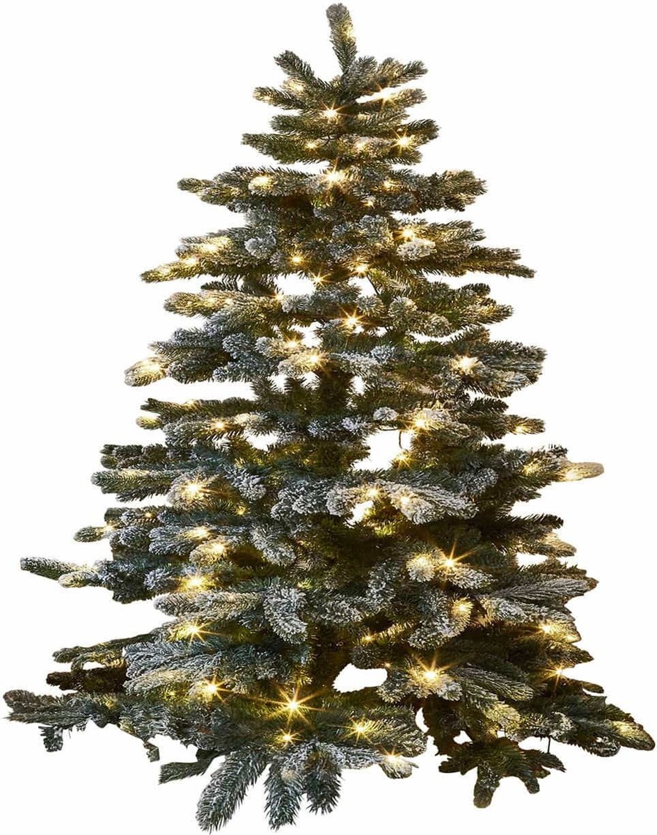 LOBERON Kerstboom Mannier groen/wit