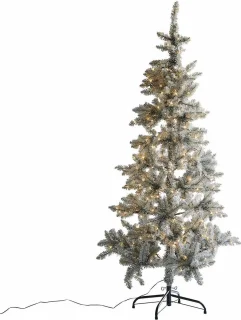 LOBERON Kerstboom Sansais groen/wit