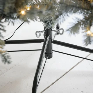 LOBERON Kerstboom Sansais groen/wit